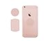 Metal Plate, Mingo Metal Plates with 3M Adhesive Back for Magnetic Car Dash Mount Cell Phone GPS and Tablet Holder (4 Packs, 2 Rectangle and 2 Round) Rose Gold