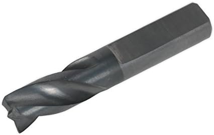 Sealey Ak4740 Solid Carbide Spot Weld Drill Bit ?8 X 44Mm, Black, 8mm x 44mm