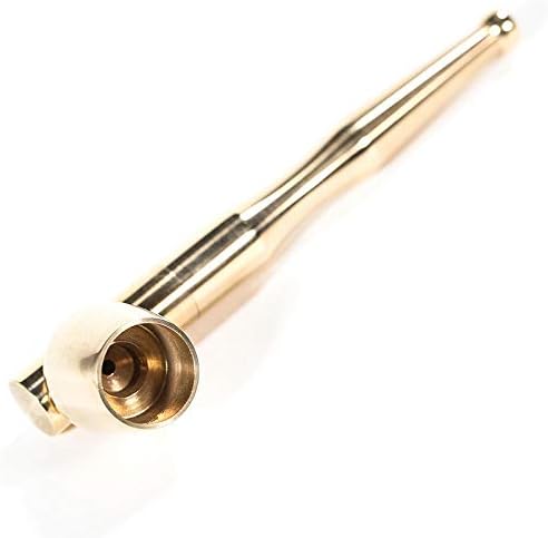 Vintage Handmade Pure Copper Retro Portable Dry Tobacco Pipe Length 11 cm Weight 75 g 11 cmtobacco Pipes for Smoking Church Warden