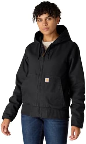 Amazon.com: Carhartt Women's Weathered Duck Wesley Coat, Brown, X