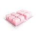 Shortie's Candle Company Sandalwood Rose Wax Melts Multi Pack - Formula 117-2 Highly Scented 3 Oz. Bars (6 Oz. Total) - Made with Natural Oils - Incense & Earth Air Freshener Cubes Collection