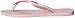 Havaianas Women's Slim Sandal Flip Flop, Crystal Rose/Crystal Rose, 37 BR/7/8 M US