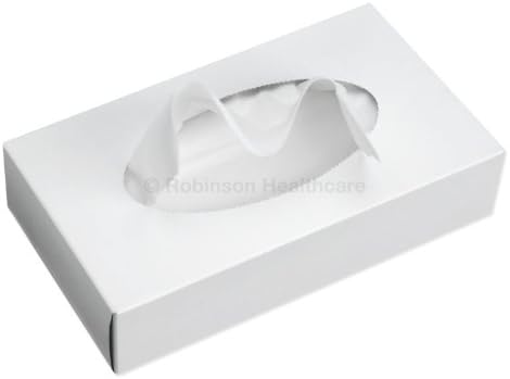 Whisper D6501 2 Ply Ultra Soft Facial Tissue, White, Pack of 3600