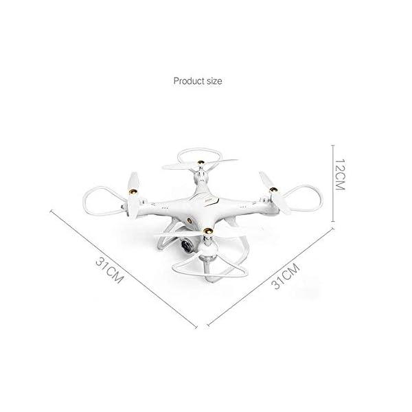 WEHOLY Spielzeug Modell 6 Achsen RC Aircraft 1080P HD-Kamera UAV-Drohne GPS Automatische Nachpositionierung Rückgabe für… – Bild 8