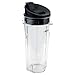 Blend Pro 16 Oz Cups With Lids compatible With Ninja 16 Oz Cups BL660 BL770 BL772 BL740 BL780 Blender (2-Pack)