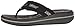 Skechers Women's Upgrades Marina Bay Flip Flop,Black/White,7 M US