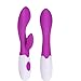 Nomisex 30-Frequency Rabbit G-spot and Clitoral Vibrator with Dual Powerful Motors (Pink-Style 1)
