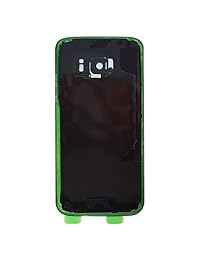 CELL4LESS - Tapa trasera de cristal compatible con la puerta trasera con lente de cámara instalada, herramienta de extracción personalizada y adhesivo de repuesto instalado para Samsung Galaxy S7 todos los modelos G930 OEM de repuesto