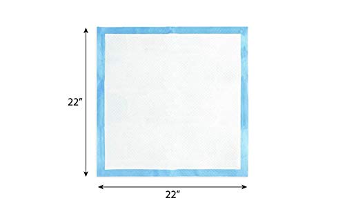 DOG for DOG Super Absorbent Pet Training Pads - 100% Leak Proof - Multi Layer Protection - Tear-Resistant - Scented to Attract Pets - You Buy, We Donate, They Eat!