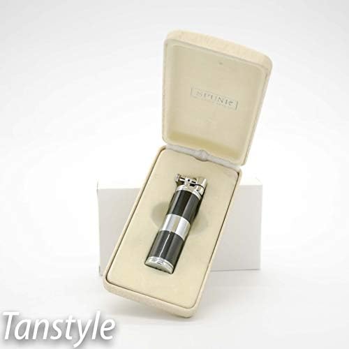 Tanstyle Wheel Kerosene Lighter,Men's and Women's Portable Boutique Windproof Creative Simple Personality Black and White Cigarette Lighter Lighter, Collection/Decoration/Gifts/Gifts