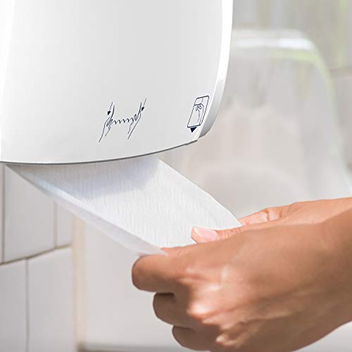 Papernet Defend Tech - Centrefeed 417815 Papierrol met 2 lagen, met antibacteriële formule, 6 rollen met 330 vellen - Afbeelding 3