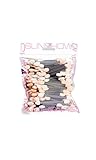 Baby Beauty 100 PCS Disposable Dual Sided Oval Sponge Tipped Mutli Purpose Makeup Brush Applicator Tool