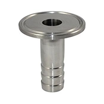 barb od clamp tri sanitary fitting hose pipe 5mm adapter 19mm fits sus