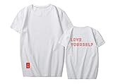 CHAIRAY BTS 2018 Love Yourself World Tour T-Shirt Jimin Jungkook V Tee Top