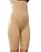 Belugue Women's High Waist Shapewear Shorts Tummy Control Thigh Slimmer Nude