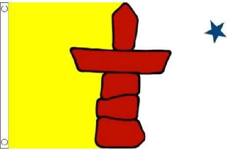 Nunavut Flag 5Ft X 3Ft Canada Canadian Provence Banner With 2 Eyelets New by Nunavut