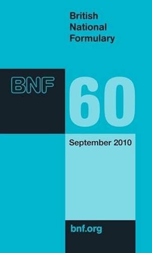 Download British National Formulary 60: September 2010 PDF