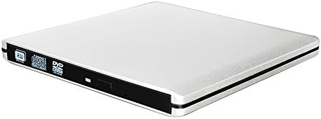 Taiyanggu Blue ray Writer External DVD CD Drive USB3.0 Bluray Player Burner Portable Bluray/DVD/CD Burner drive for Window2000/XP/2003/Vista/7/8, Linux, Mac 10 OS(Silver)