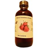 Strawberry Flavoring - Beverages - Ice Cream - Fillings - Sauces - Frosting - Dressing - Non-GMO - Kosher - Gluten Free - Vegan - 4 oz
