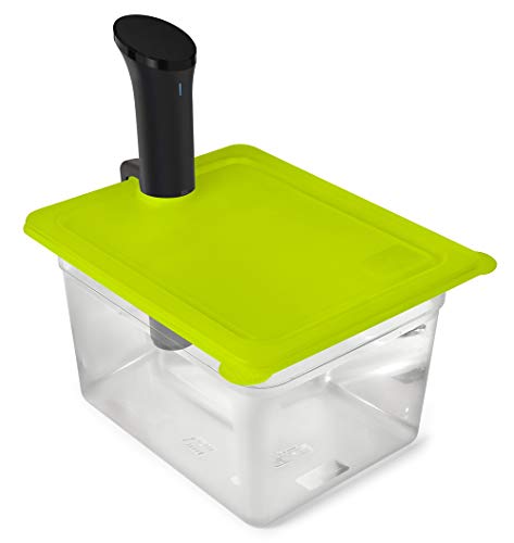 EVERIE Sous Vide Container 12 Quart EVC-12 with Collapsible Silicone Lid for Anova Nano Cookers (EVC-NANO-GJ)