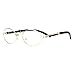 SA106 Art Nouveau Vintage Style Oval Metal Frame Eye Glasses