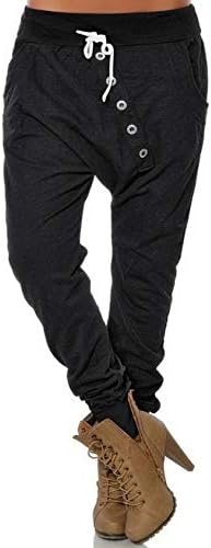 ASKSA Women's Drop Crotch Hip Hop Jogger Harem Pants Fashion Bloomers Baggy Pants Trousers