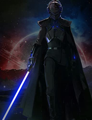 jvmusaber Lightsaber-Toy Fx-Saber Dueling-Force RGB-Sword - Type-C Rechargeable Metal Hilt Force Fx Dueling Light Saber 15 Colors Real Lightsaber for Adults Metal Hilt Three Sound Mode (Black)