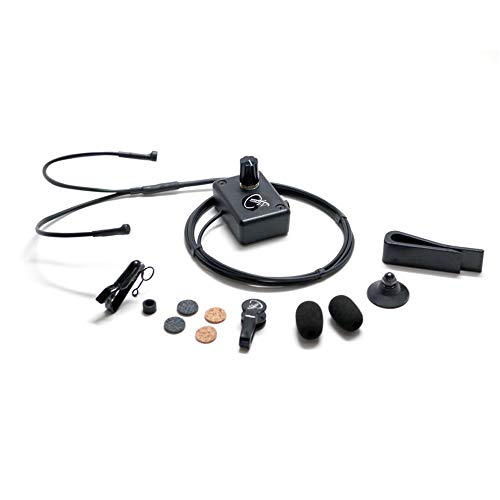 B-FLAT SOPRANO CLARINET MICROPHONE,"THE FEATHER PLUS" with 2 10" FLEXIBLE MICRO-GOOSE NECKS by Myers Pickups ~ See it in ACTION! Copy and paste: myerspickups.com, B-Flat Soprano Clarinet Microphone
