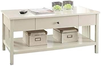 Amazon Com Legacy Home Ltd 40 In Coffee Table In White Kitchen