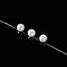 Outus Elastic Beading Threads Jewelry Making String Stretchy Polyester Cord for Bracelets and Crafts, 0.8 mm, 50 m, Clear