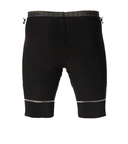 Troy Lee Designs Inner Chamois Shorts Adult Undergarment Motocross Motorcycle Body Armor - Black