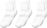 Jefferies Socks Unisex 6-Pack Organic Cotton Turn Cuff (Toddler/Little Kid/Big Kid)