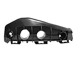 DAT AUTO PARTS Bumper Bracket Support Replacement for 11-13 Toyota Corolla Black Front Right Passenger Side TO1043114