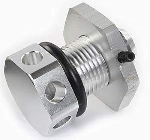 JEGS -10 AN Vented Breather Fitting - Aluminum Valve Cover Breather With O-Ring Seal