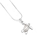 Chuvora 925 Sterling Silver White Mother of Pearl Shell Dangling Sea Turtle Pendant Necklace, 18 inches