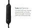NuForce BE Live5 Wireless Audiophile Earphones with 8h Battery Life, AAC + aptX, Large 8mm Driver for deep Bass, New Innovative Battery Design and Aluminum housing, Black (Black)