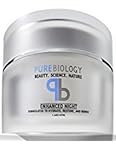 Pure Biology Anti Aging Night Cream w/ Pure Retinol, Hyaluronic Acid & Breakthrough Anti Wrinkle Technology - Moisturizer For Face & Neck (1.6 ounces)