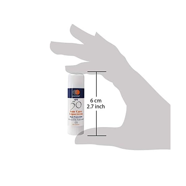 Uvistat-Sun-Care-Lipscreen-SPF50-Moisturising-Lip-Balm-Prevent-Dry-and-Chapped-Lips-2-Tubes Uvistat Sun Care Lipscreen | SPF50 | Moisturising Lip Balm | Prevent Dry and Chapped Lips | 2 Tubes