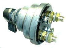 Fastronix High Current Double Pole (4-Post) Master Battery Disconnect Switch with Face Plate