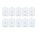 Discount TENS - Premium TENS Electrodes Compatible with Omron, 10 (5 Pair) XL Replacement Electrode Pads Compatible with Omron TENS Units