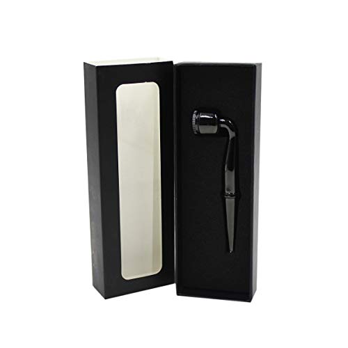Aimeio Portable Detachable Zinc Alloy Pipes for Herbs with Gift Box for Father,Husband,Grandfather,Men Gift