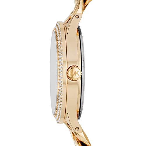 Michael-Kors-Womens-Slim-Runway-Gold-Tone-Stainless-Steel-Watch-MK3474