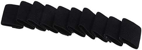 ADFEN 10pcs Elastic Finger Sleeves finger protectors arthritis Support Sports Aid-Basketball Finger Guard