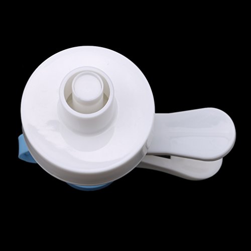 SOURBAN Water Dispenser Valve Plastic Spigot Water Bottle Replacement Top Valve Faucet Fast Flow Water Spout,Straight Insertion Type