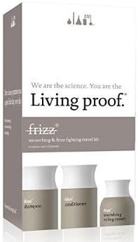 Living Proof No Frizz Smoothing and Frizz Fighting Travel Kit 4pc by Living Proof