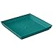 ALMI Plastic Accent Square Planter Drip Tray 10.5-Inch Ideal for 14-inch – for Plants, Flowers, Pot, Indoor, Outdoor – Turquoisethumb 1