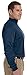 Devon & Jones Adult Sueded Cotton Jersey Mock Turtleneck L GREY HEATHER