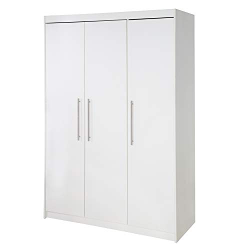 roba Zimmerset 'Maren', inkl. Kombi-Bett 70 x 140 cm, Wickelkommode breit & Schrank 3-türig Weià – Bild 5