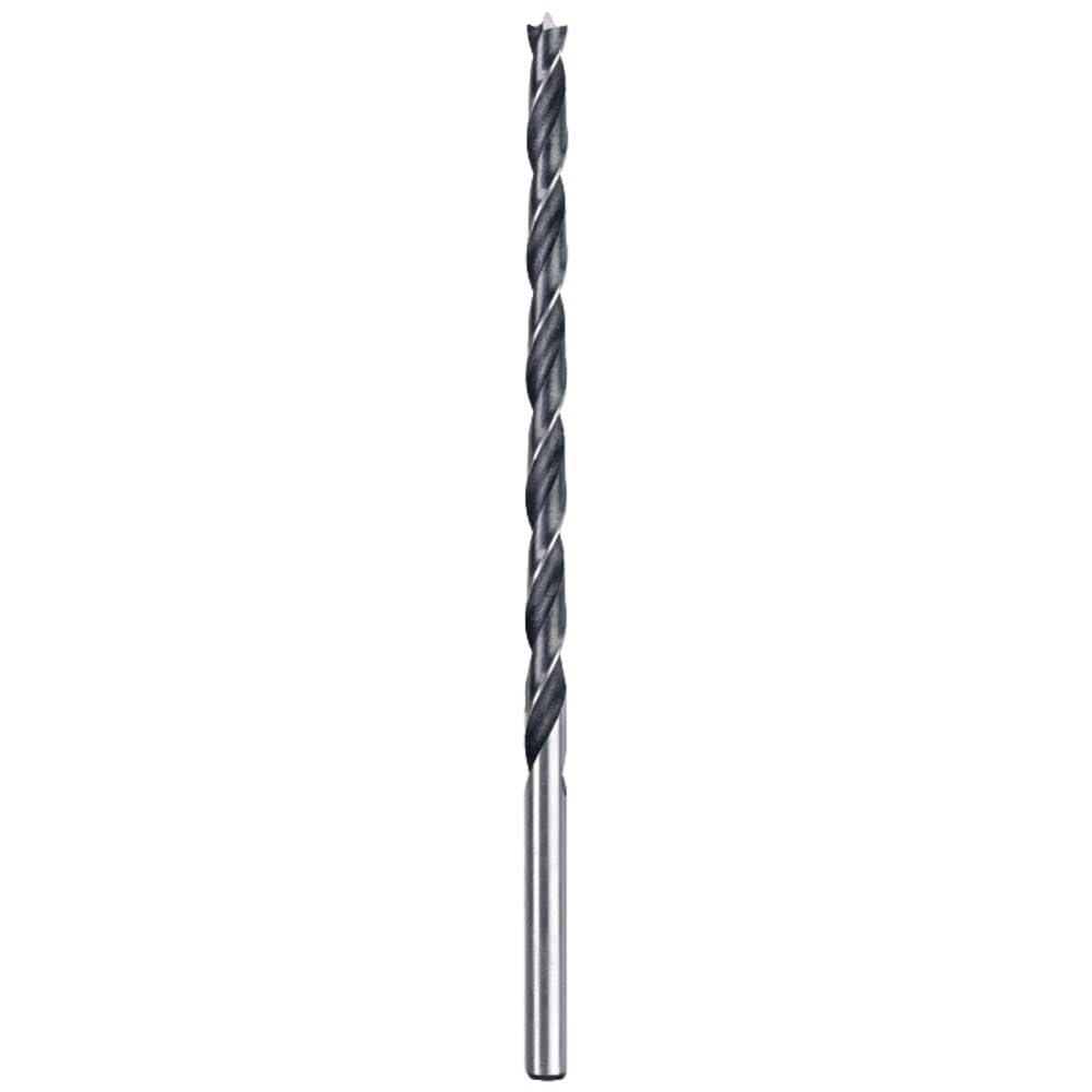 kwb Beam Drill Ø 10 Mm X 250 Mm in Industrial Quality, Extra Long with 1-Bevel Spiral Shape for Precise Drilling