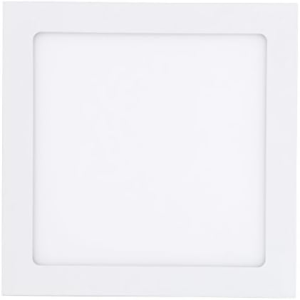 MTEAM Light LED Flat Ceiling Panel Light Downlight Lamp 18 Watt Natural White (6000K) Ac85-265v